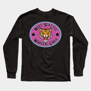 West Seattle Wheelie Girls Long Sleeve T-Shirt